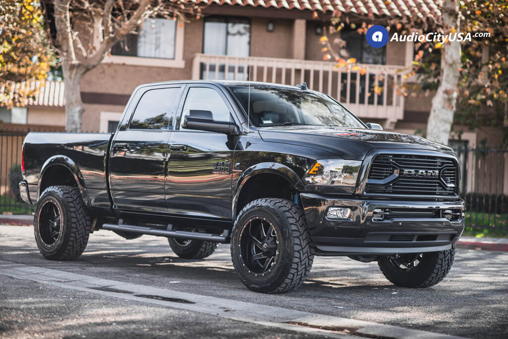 1 2018 Dodge Ram 2500 20x12 Fuel Renegade D265 Black Toyo