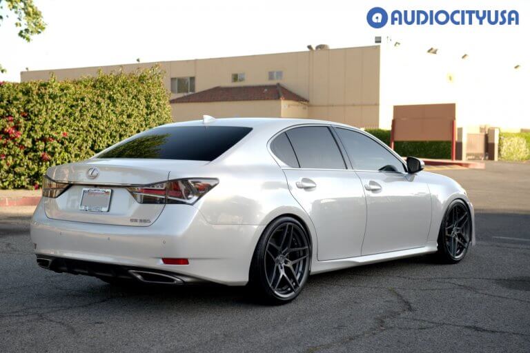 20″ Lexani Wheels Spike Gunmetal for 2019 Lexus GS 350 | Lexani Tires ...