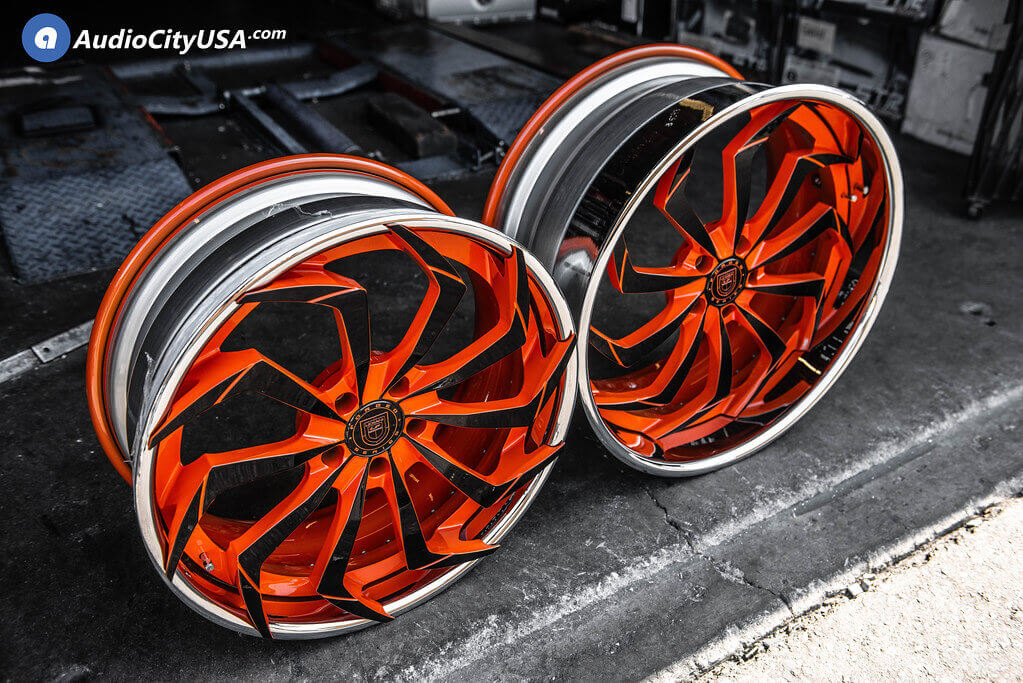Lexani Forged Wheels LZ-770 & LF-770 Orange Madness