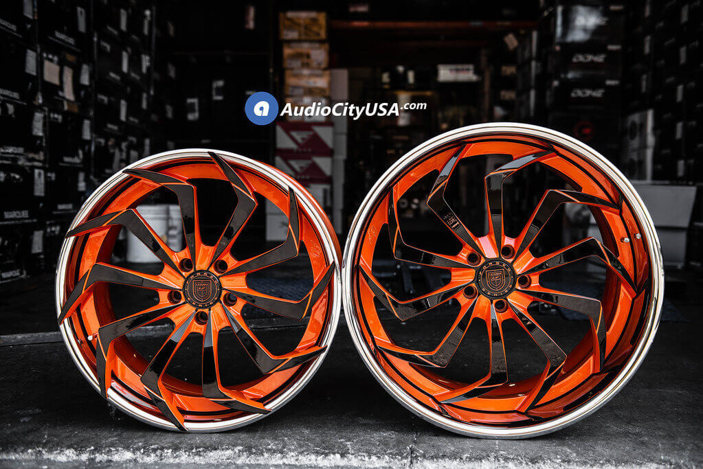 Lexani Forged Wheels LZ-770 & LF-770 Orange Madness
