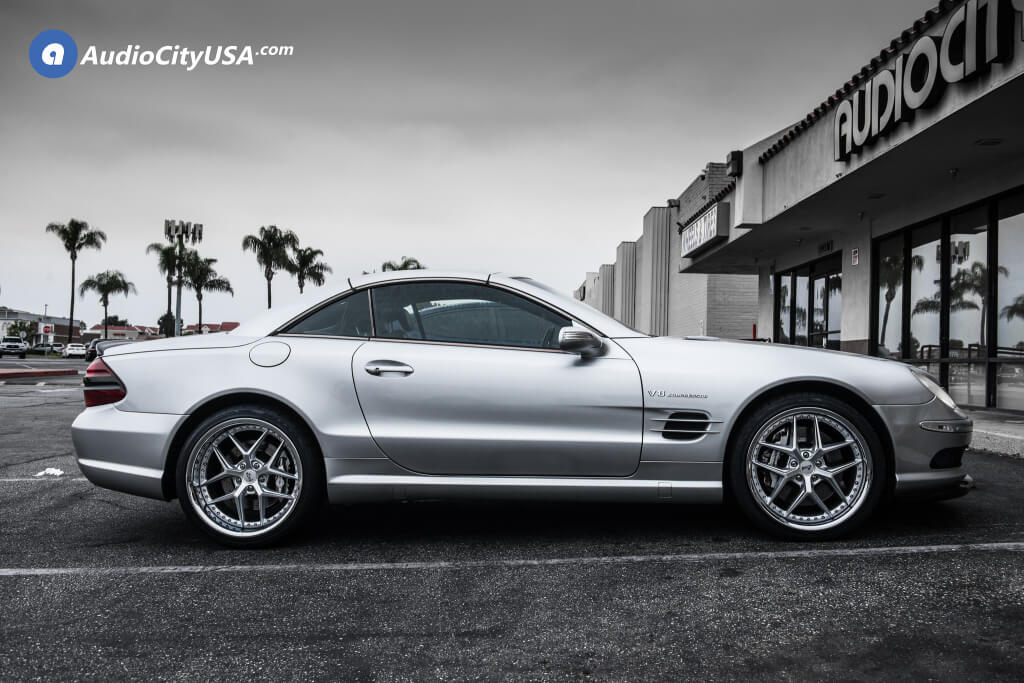 20" Niche Wheels M225 Silver with Chrome Lip