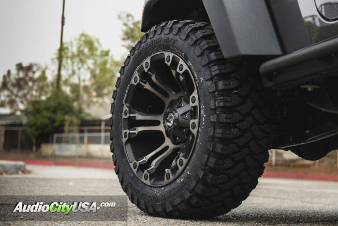 2017 Jeep Wrangler Fuel D569 Vapor 20 inch Wheels | Gallery | AudioCityUSA
