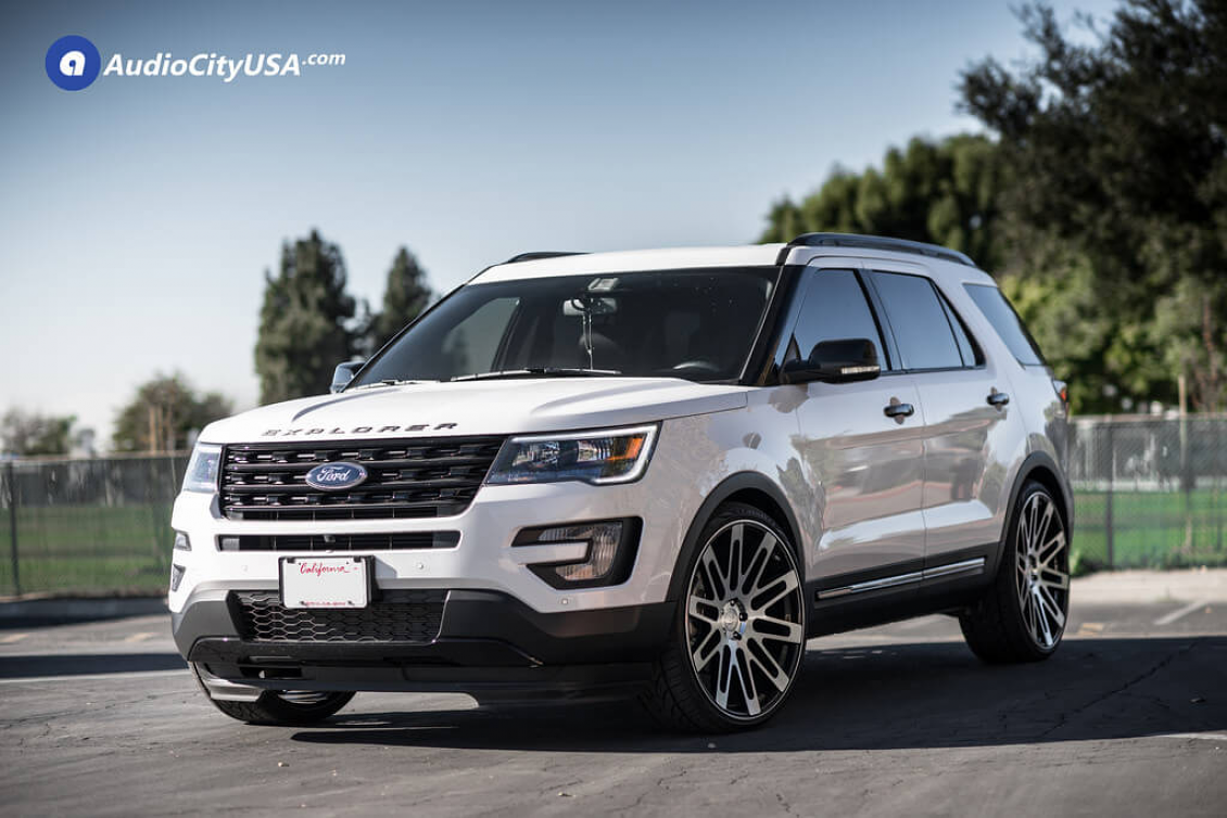 2016 Ford Explorer Road Force RF24 24 inch Wheels | Gallery | AudioCityUSA