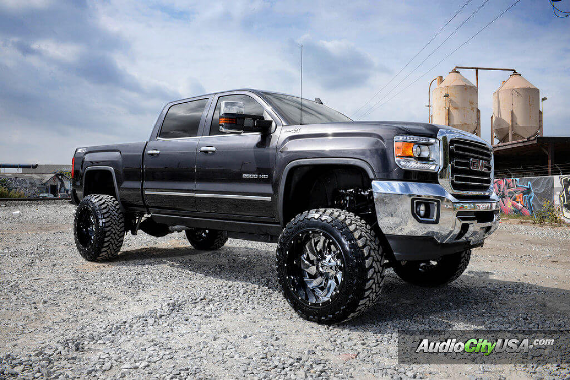 2015 GMC Sierra 2500-3500 Fuel D240 Cleaver Two Piece 22 inch Wheels ...