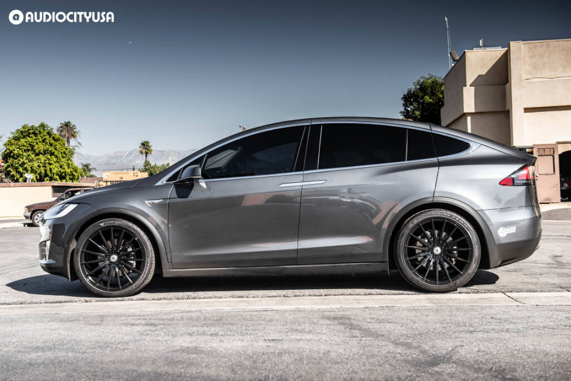 2020 Tesla Model X Asanti ABL-14 Polaris 22 inch Wheels | Gallery ...