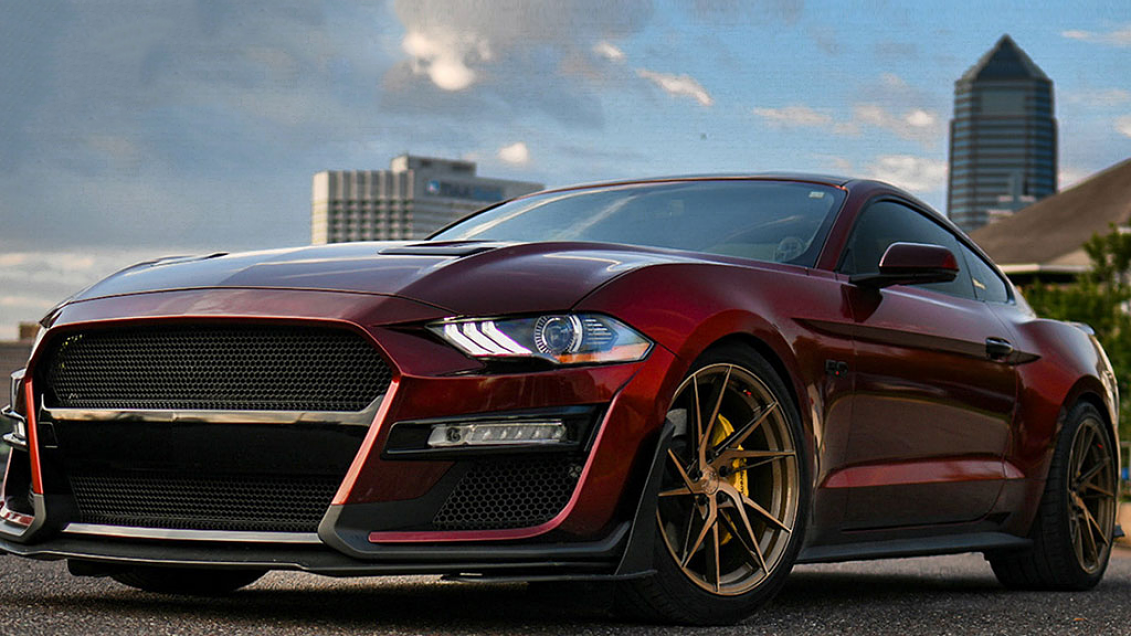 2020 Ford Mustang GT on 20