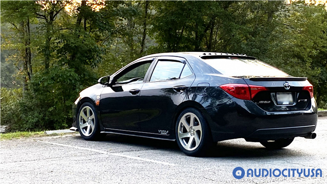 2017 Toyota Corolla Shift Speed6 18 inch Wheels | Gallery | AudioCityUSA