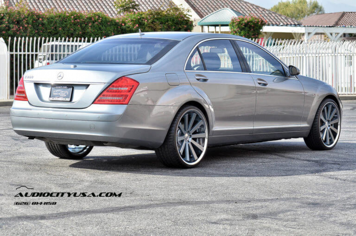 2007 Mercedes Benz S Class Gianelle Santo 2ss 22 Inch Wheels Gallery