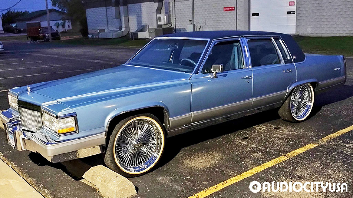 1990 Cadillac Brougham on 22