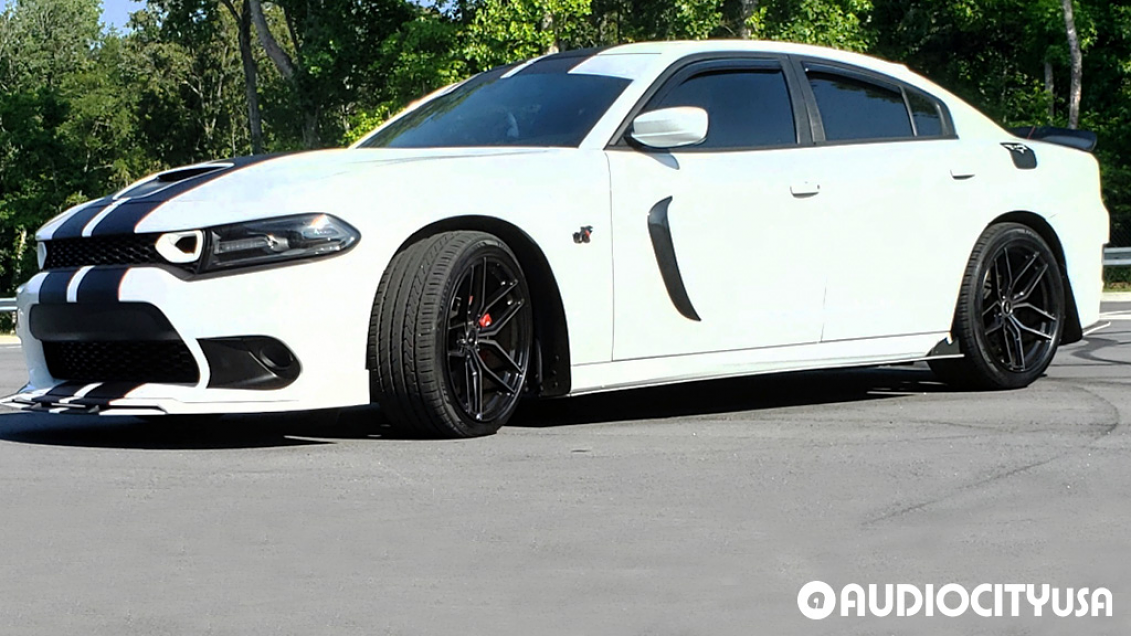 Dodge Charger Srt On Stance Wheels Sf Gloss Black Machined