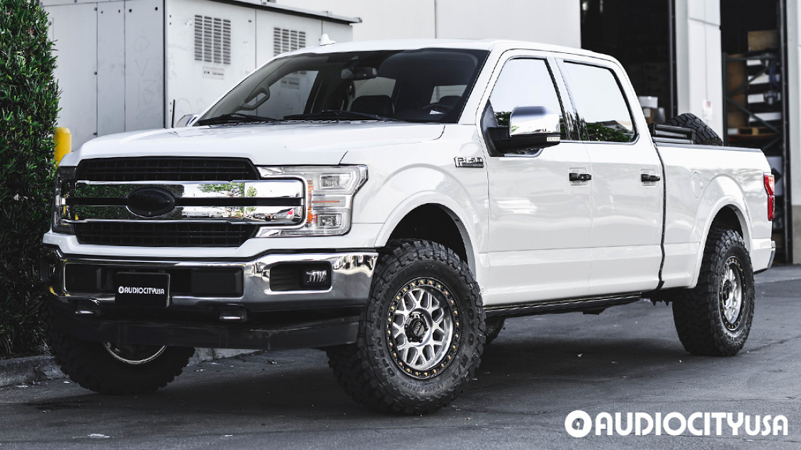 2018 Ford F-150 KMC KM549 GRS 18 inch Wheels | Gallery | AudioCityUSA