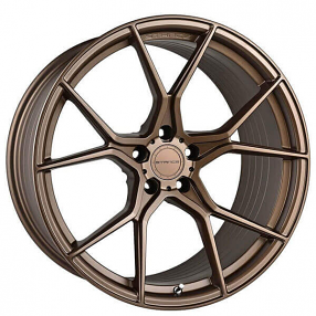 20" Staggered Stance Wheels SF07 Satin Bronze Flow Formed Rims