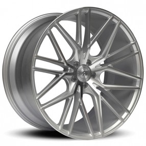 20" Staggered Road Force Wheels RF13 Silver Machined Rims