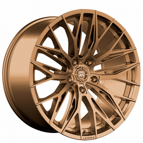 22" Lexani Wheels Aries Custom Satin Bronze Rims  