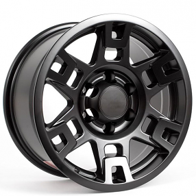 17" Toyota Tacoma/4Runner TRD Pro Wheels Matte Black OEM Replica Rims 