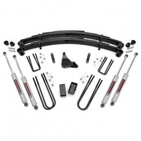 4" Rough Country Ford Suspension Lift Kit (99-04 F-350 I Super Duty)