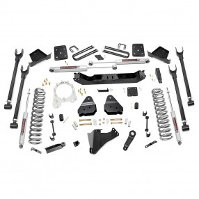 6" Rough Country Ford 4-Link Suspension Lift Kit (17-21 F-350 IV Super Duty | Diesel)