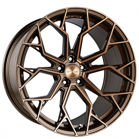 20" Stance Wheels SF10 Brushed Dual Bronze Flow Formed Rims