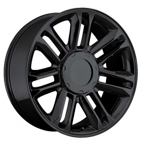 22" Cadillac Escalade Platinum Wheels FR 39 Gloss Black OEM Replica Rims