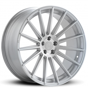 22" Road Force Wheels RF15 Silver Machined Rims