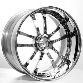 20" Staggered AC Forged Wheels AC312 Chrome Three Piece Rims
