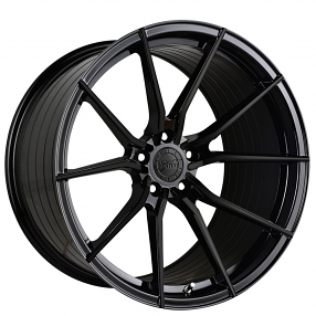 20" Staggered Vertini Wheels RFS1.2 Gloss Black Flow Formed Rims 