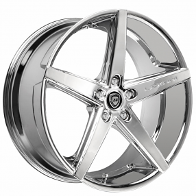 20" Staggered Lexani Wheels R-Four Chrome Rims