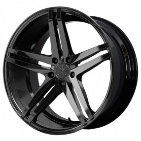 19" Verde Wheels V39 Parallax Gloss Black Rims