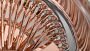 14x6" LA Wire Wheels Reverse 100-Spoke Straight Lace Chrome with Rose Gold Center Heavy Duty Knock-Off Rims