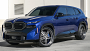 19" AC Forged Wheels ACF702 Brushed Double Dark Tint Face with Color Matched Blue Inner and Gloss Monica Polished Rivets Rims 