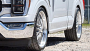 24" Corsart Wheels R507 Kingpin 6 Gloss Brushed Milled with Diamond Cut Lip Rims 