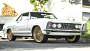 22x8" LA Wire Wheels Standard 150-Spoke Straight Lace American Gold Plating Rims