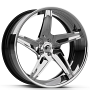 21" Forgiato Wheels G-Code ECL Brushed Silver Face with Chrome Lip and Black Inner Forged Rims  (CLONE)