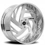22" Artis Forged Wheels Southside Brushed Rims 