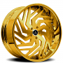 26" Artis Forged Wheels Cicero Gold Rims