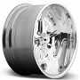 28" U.S. Mags Forged Wheels Bonneville US309 Polished Vintage Forged 2-Piece Rims