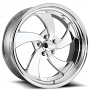18" U.S. Mags Forged Wheels Desperado 5 US423 Polished Tuckin Series Rims