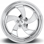 18" U.S. Mags Forged Wheels Desperado 5 US423 Polished Tuckin Series Rims