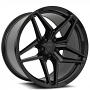 19" Staggered MRR Wheels M755 Gloss Black Corvette Rims 