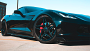 19" Staggered MRR Wheels M755 Gloss Black Corvette Rims 
