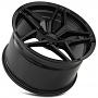 19" Staggered MRR Wheels M755 Gloss Black Corvette Rims 
