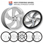 28" U.S. Mags Forged Wheels Sniper 6 US710 Custom Tuckin Series Rims