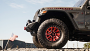 16" Fuel Wheels D695 Covert Candy Red with Black Ring Off-Road Rims 