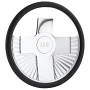 DUB Custom Steering Wheel Blessed Polished