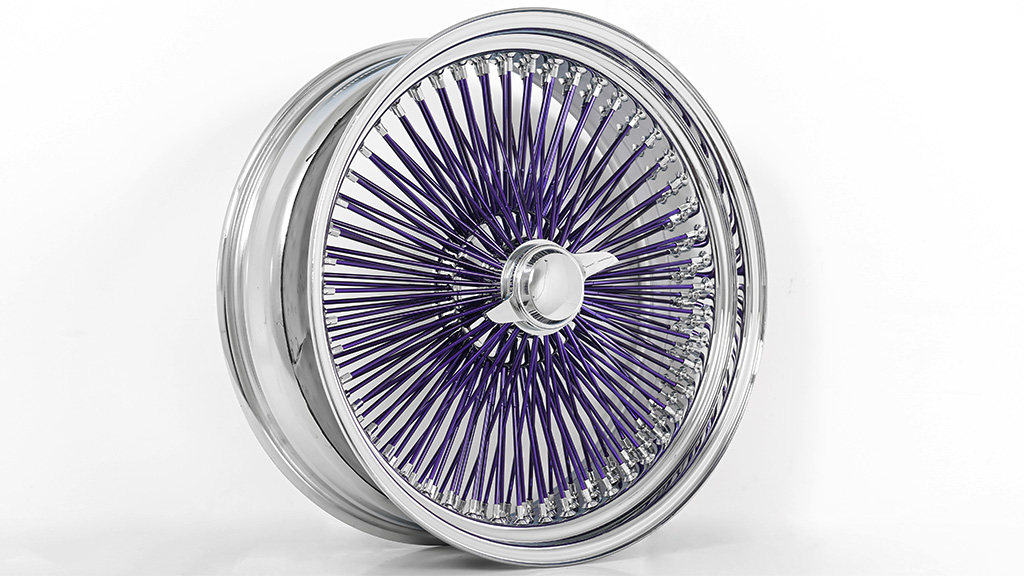 X La Wire Wheels Standard Spoke Straight Lace Chrome With