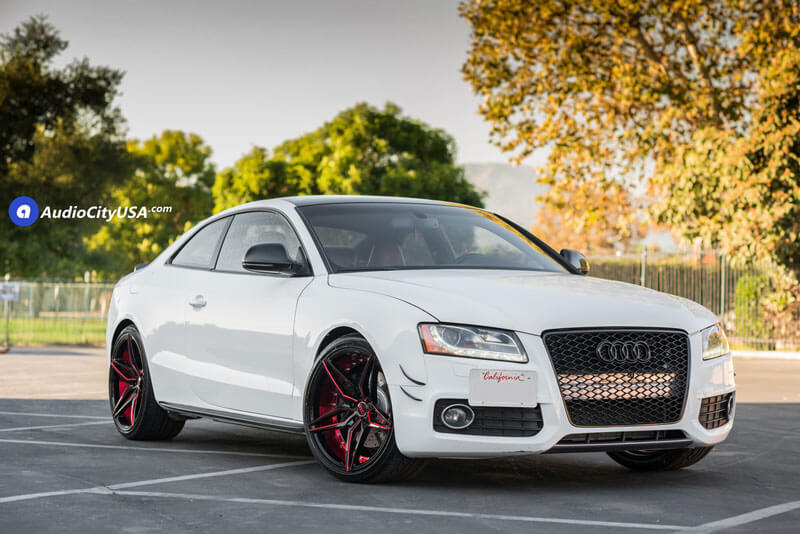 22 Quot Staggered Marquee Wheels 3259 Black Red Inner Extreme