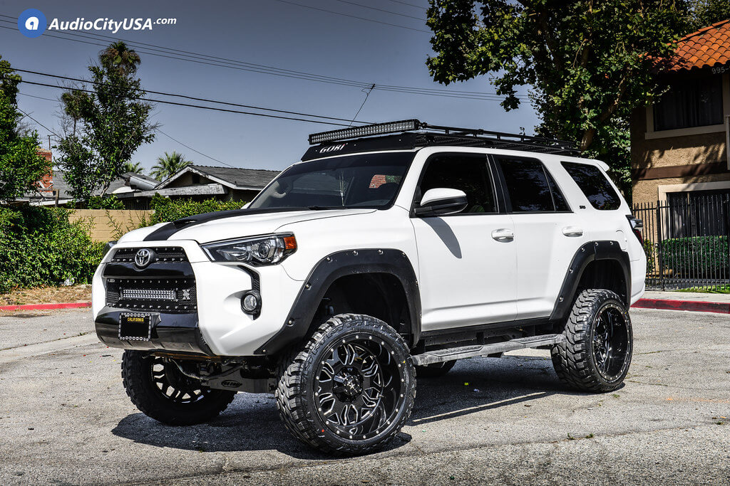 2022 Toyota 4 Runner 22x12 Wheels Tires Suspension 