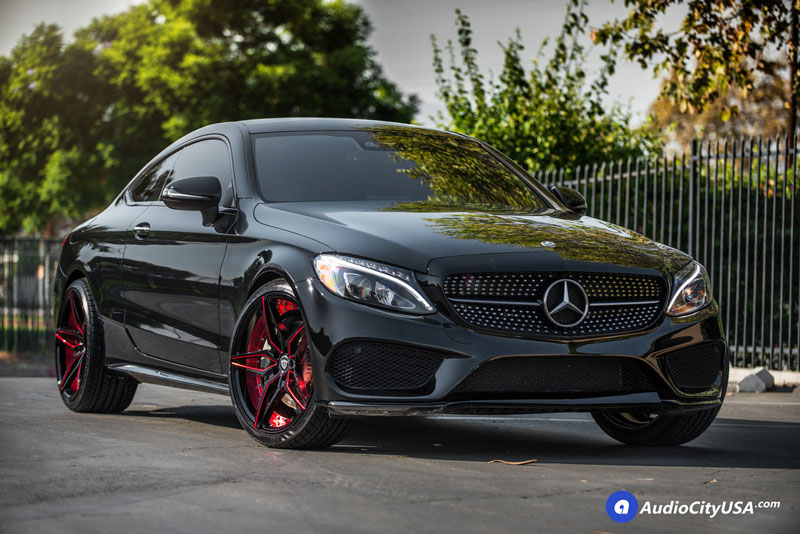 20 Quot Mq Wheels 3259 Black Red Inner Extreme Concave Rims