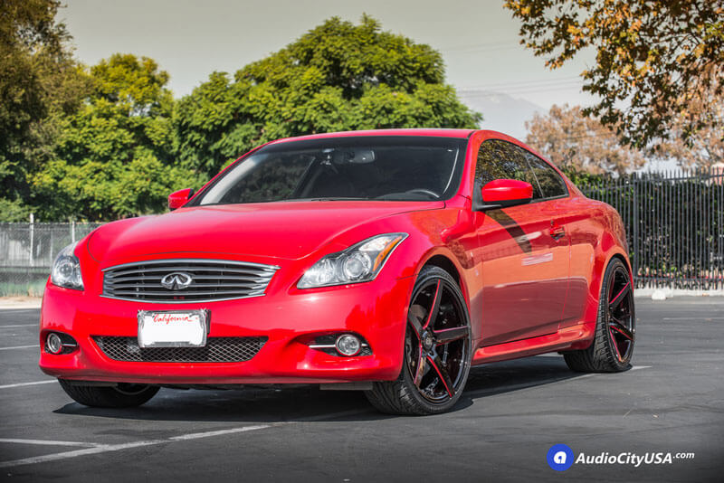 20 Quot Marquee Wheels 3226 Gloss Black With Red Milled