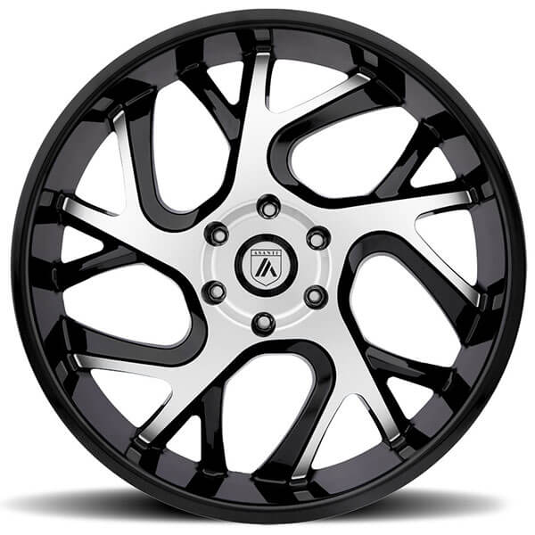 26 Asanti Wheels Abl 16 Black Machined 6 Lugs Rims Ast010 4